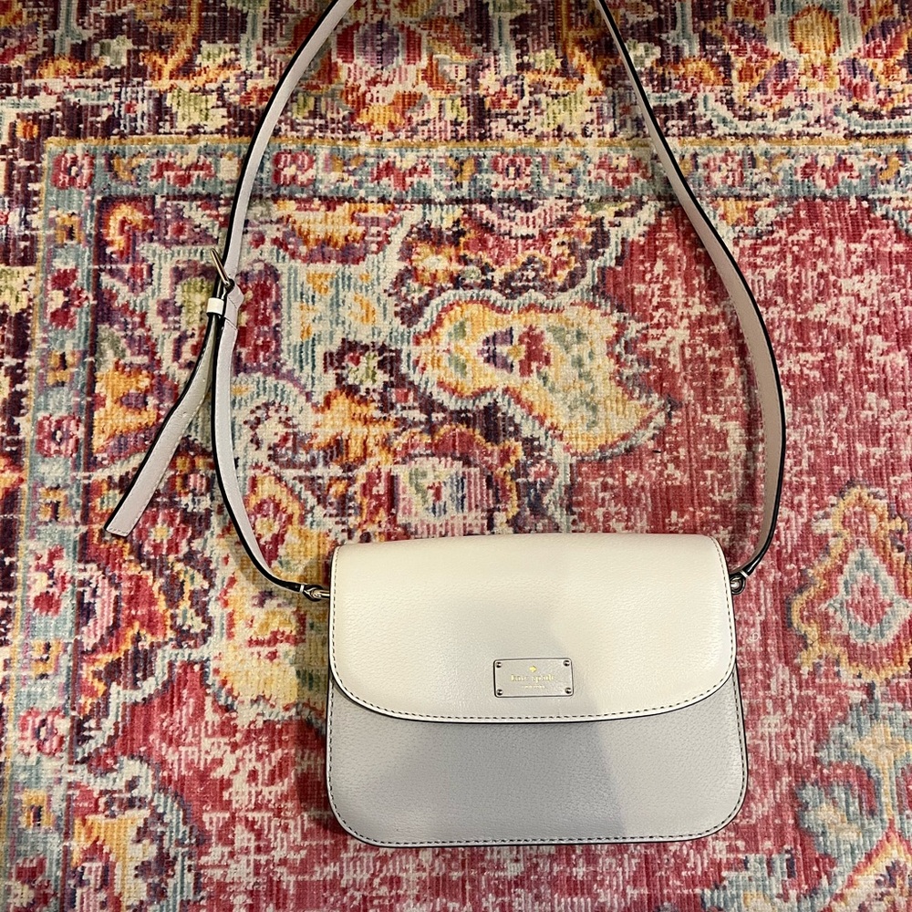 Kate Spade Elegant Cream Crossbody Bag